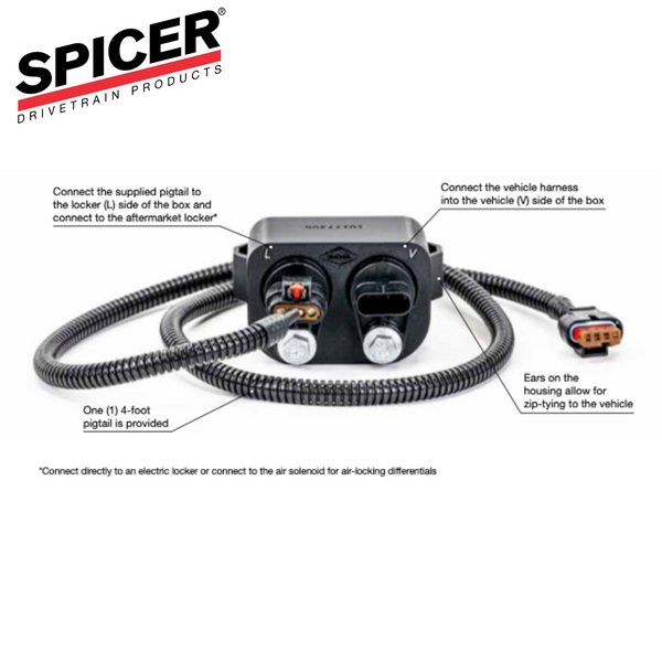 10177304 Dana Spicer Differential Locker Integration Kit for Rubicon