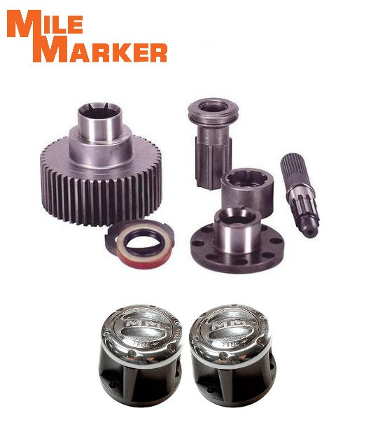 CROSS COUNTRY 4×4 1:20 未組立キット 95-15204 Mile Marker Part Time Conversion Kit for Jeep