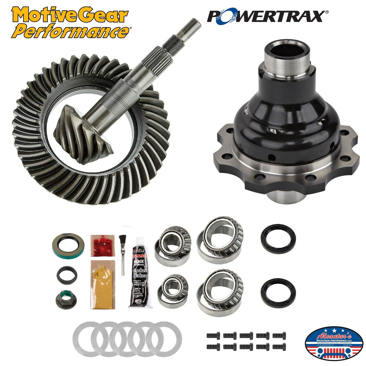 2004-2006 Pontiac GTO Powertrax Grip Pro, Motive Gear Ring & Pinon