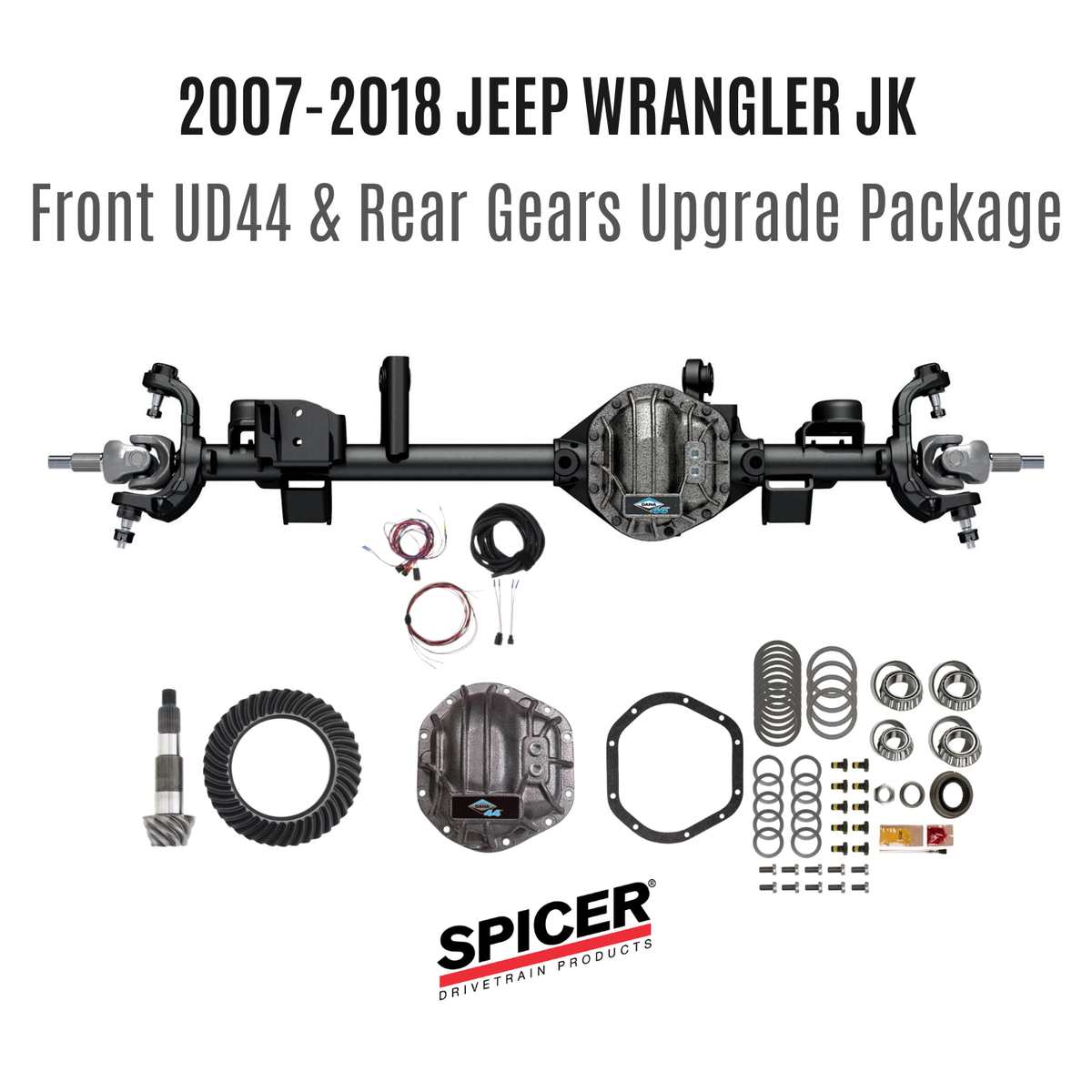 Ultimate Dana 44 for Jeep JK Upgrade Package