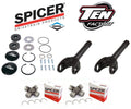 Dana 60 Front 35 Spline Chromoly Drive Flanges & 1480 Outer Shafts Conversion Kit