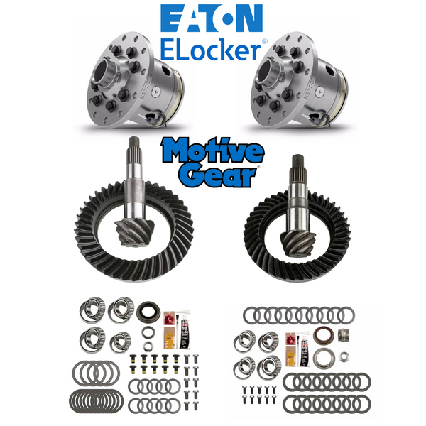 2007-2018 Jeep JK Non-Rubicon Front and Rear ELocker and Ring & Pinion Package