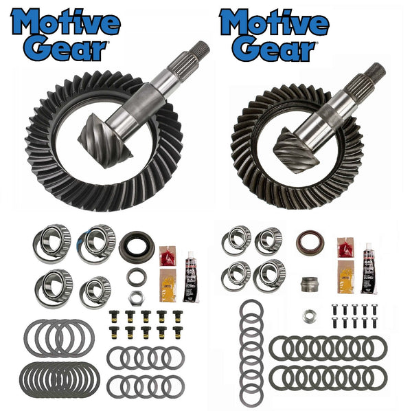 motive gear ring and pinion 2007-2018 Jeep JK Motive Gear Ring & Pinion w/ Master Bearing Kits Pac – Alcantar Drivetrain Performance LLC