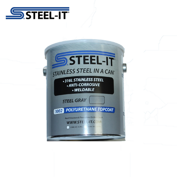 1002G STEEL-IT Gray 1 Gallon Polyurethane Topcoat