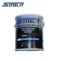 1012G STEEL-IT Black 1 Gallon Polyurethane Topcoat